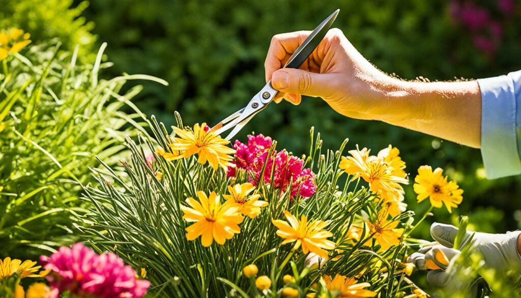 Pflege von einjährigen Sommerblumen