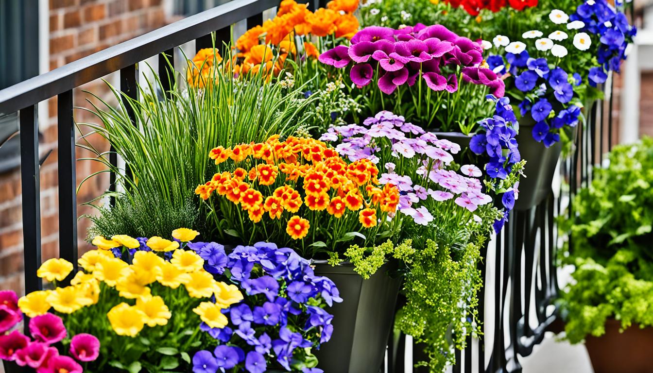 welche blumen für balkonkästen