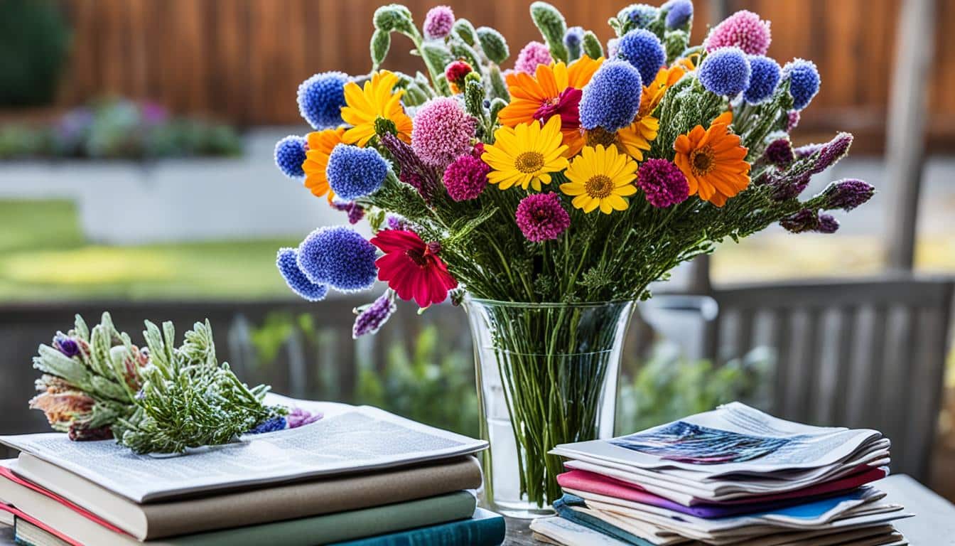 wie trocknet man blumen